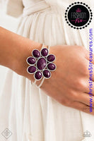 Petal Persuasion - Purple Bracelet ~ Paparazzi