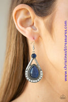 Pro Glow - Blue Earrings ~ Paparazzi