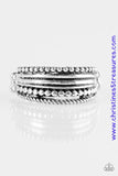 Professional Gleamer - Silver Ring ~ Paparazzi
