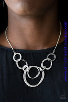 Progressively Vogue - Silver Necklace ~ Paparazzi