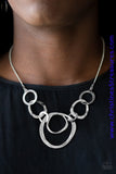 Progressively Vogue - Silver Necklace ~ Paparazzi