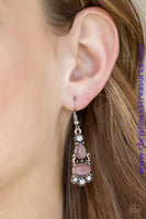 Push Your Luxe - Purple Earrings ~ Paparazzi