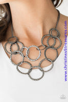Radiant Ringmaster - Black Necklace ~ Paparazzi