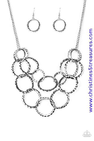 Radiant Ringmaster - Black Necklace ~ Paparazzi
