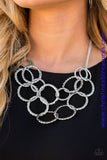 Radiant Ringmaster - Silver Necklace ~ Paparazzi