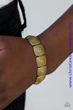 Radiantly Riviera - Brass Bracelet ~ Paparazzi