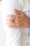 Radiating Riches - Pink Ring ~ Paparazzi