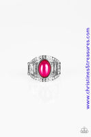 Radiating Riches - Pink Ring ~ Paparazzi