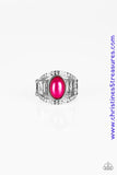 Radiating Riches - Pink Ring ~ Paparazzi