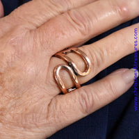 Really Retro - Copper Ring ~ Paparazzi