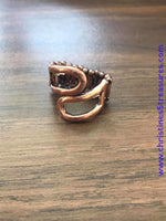 Really Retro - Copper Ring ~ Paparazzi