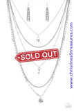 Right On Key - Silver Necklace ~ Paparazzi