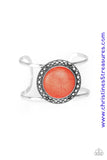 Rodeo Rage - Orange Cuff ~ Paparazzi Bracelets