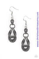 Romantic Radiance - Silver Earrings ~ Paparazzi