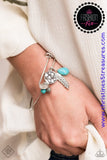 Root And Ranch - Blue Bracelet ~ Paparazzi Fashion Fix