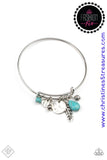 Root And Ranch - Blue Bracelet ~ Paparazzi Fashion Fix