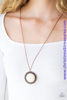 Run Out Of Rodeo - Copper Necklace ~ Paparazzi