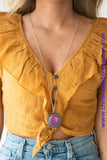 Run Out Of Rodeo - Purple Necklace ~ Paparazzi