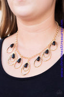 Rustic Ritz - Gold Necklace ~ Paparazzi