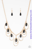 Rustic Ritz - Gold Necklace ~ Paparazzi