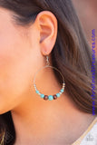 Serenely Southwestern - Blue Earrings ~ Paparazzi