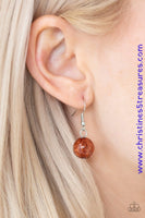 Shimmer Simmer - Brown Necklace ~ Paparazzi