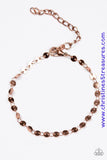 Shine On Me - Copper Bracelet ~ Paparazzi