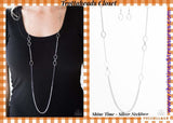 Shine Time - Silver Necklace ~ Paparazzi
