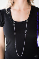 Shine Time - Silver Necklace Paparazzi