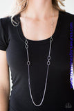 Shine Time - Silver Necklace Paparazzi