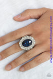 Show Glam - Blue Ring ~ Paparazzi