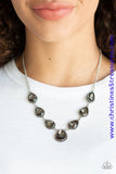 Socialite Social - Silver Necklace ~ Paparazzi