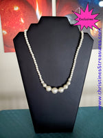 Soho Sweetheart - White Necklace ~ Paparazzi