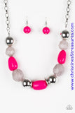 South Shore Sensation - Pink Necklace ~ Paparazzi