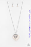 Southern Heart - White Necklace ~ Paparazzi