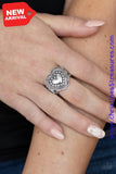 Southern Soulmate - Silver Ring ~ Paparazzi Rings