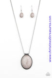 Southwest Showdown - Silver Necklace ~ Paparazzi