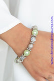 Sparking Conversation - Green Bracelet ~ Paparazzi