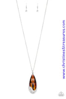 Spellbound - Brown Necklace ~ Paparazzi