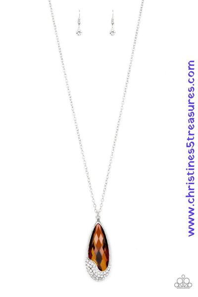 Spellbound - Brown Necklace ~ Paparazzi