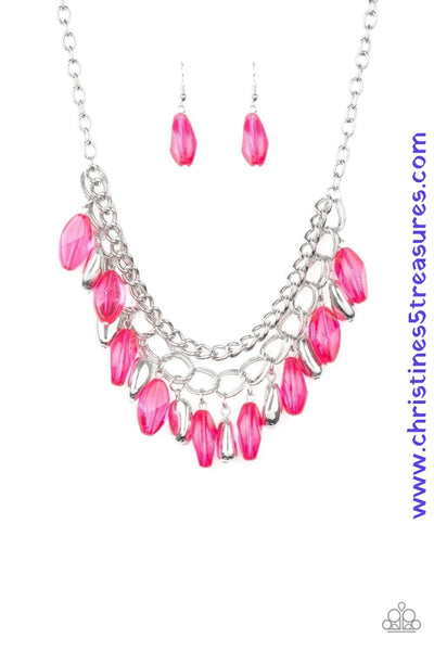 Spring Daydream - Pink Necklace ~ Paparazzi