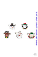 Starlet Shimmer Christmas Rings 5Pc Set ~ Paparazzi