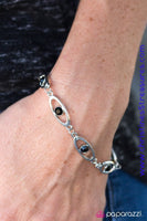 Starry Eyed - Black Bracelet ~ Paparazzi