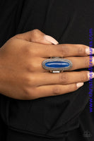 Stone Healer - Blue Ring ~ Paparazzi Rings