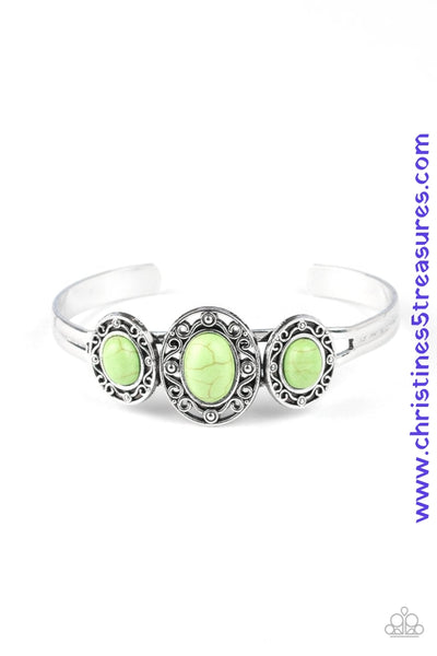 Stone Sage - Green Bracelet ~ Paparazzi