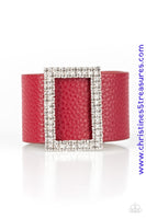 Stunning For You - Red Bracelet ~ Paparazzi Bracelets