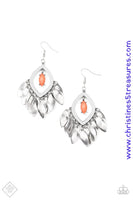 Sunset Soul - Orange Earrings ~ Paparazzi