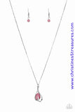 Tell Me A Love Story - Pink Necklace ~ Paparazzi