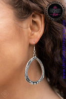 Terra Topography - Silver Earrings ~ Paparazzi Fashion Fix