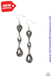 Test Of Timeless - Silver Earrings ~ Paparazzi